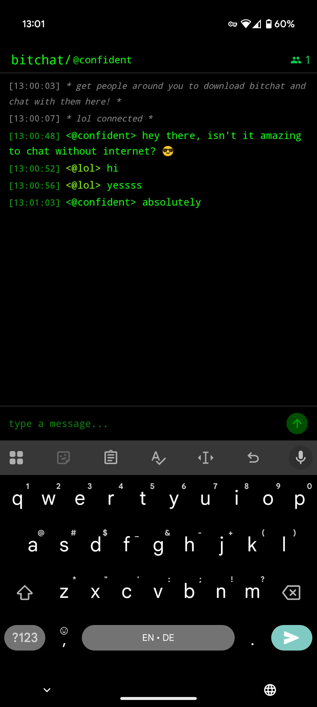 bitchat | Indus Appstore | Screenshot