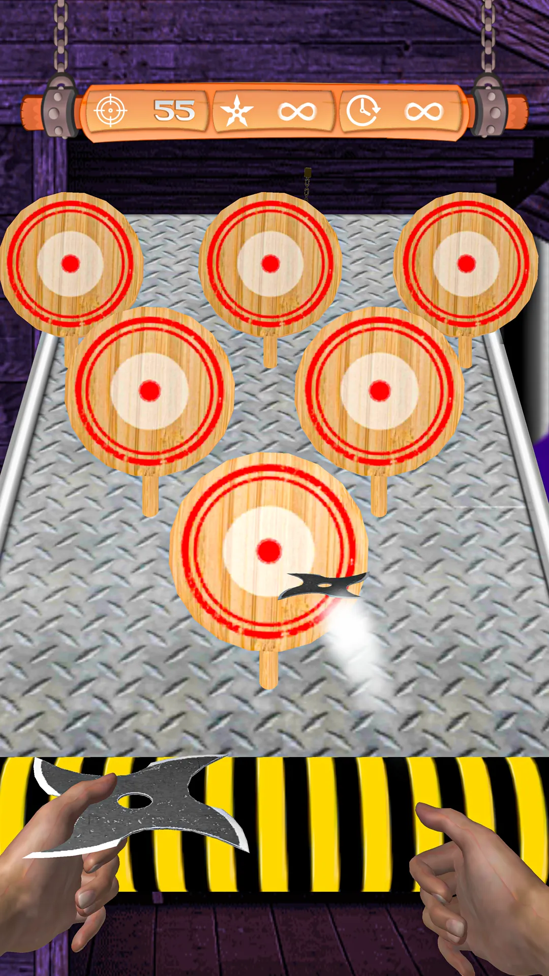 Ninja Shuriken Hit & Knockdown | Indus Appstore | Screenshot