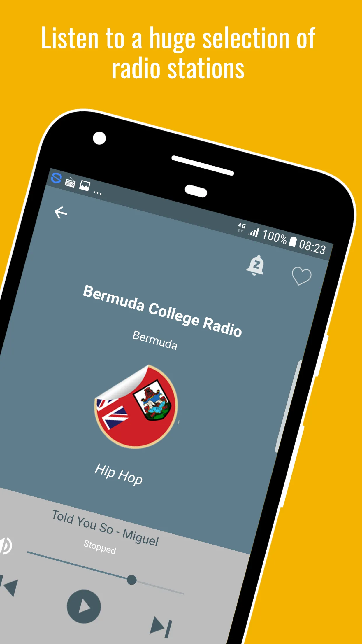 Bermuda Radio | Indus Appstore | Screenshot