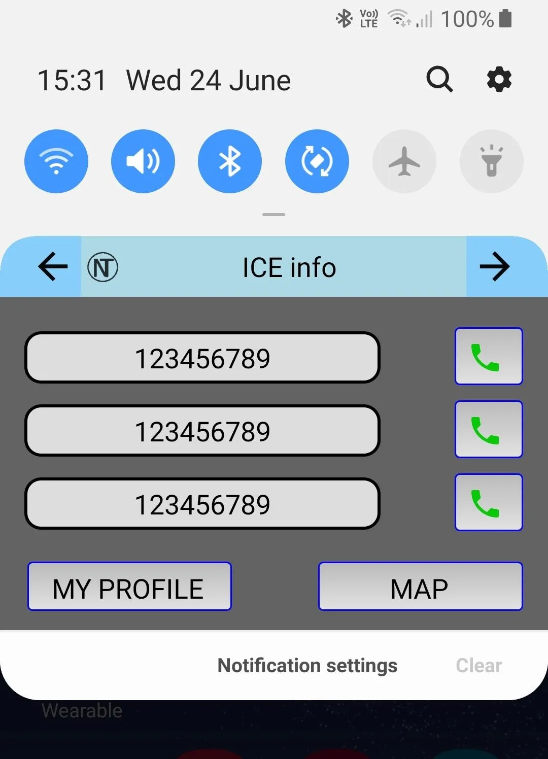 ICE - In Case Of Emergency | Indus Appstore | Screenshot