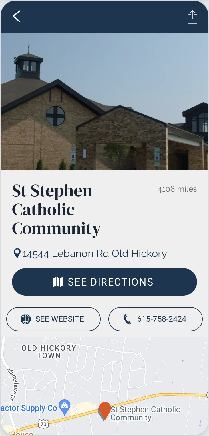 St. Stephen - Old Hickory, TN | Indus Appstore | Screenshot