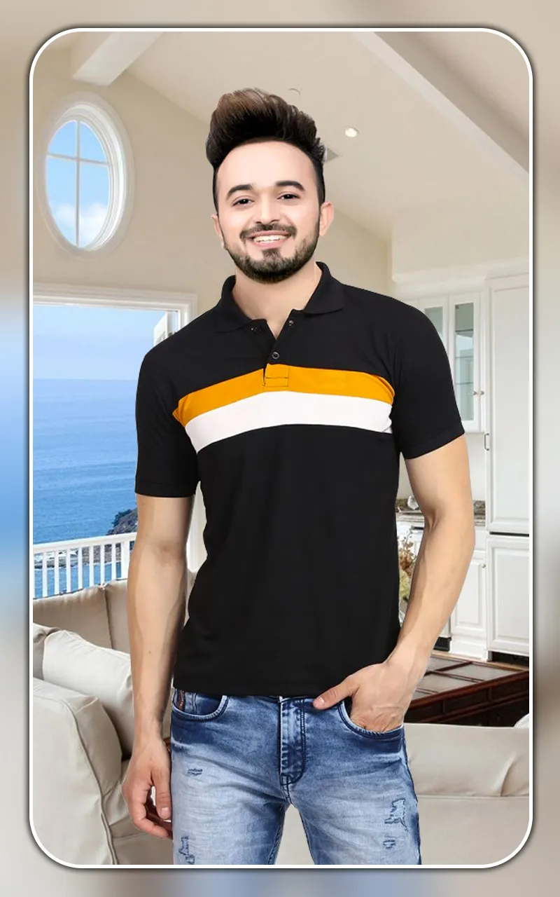 Men T shirt photo suit editor | Indus Appstore | Screenshot