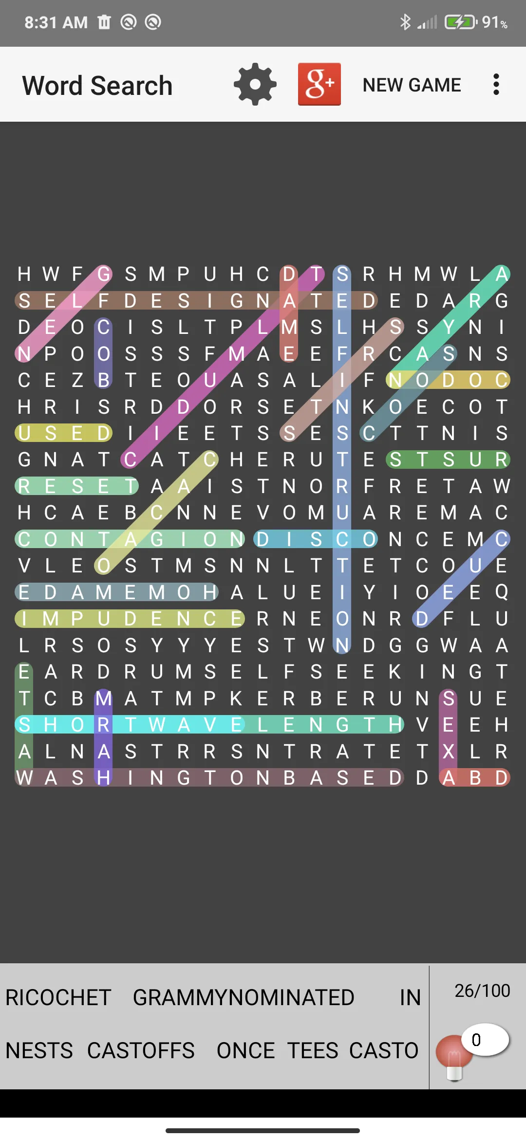 Word Search Puzzle | Indus Appstore | Screenshot