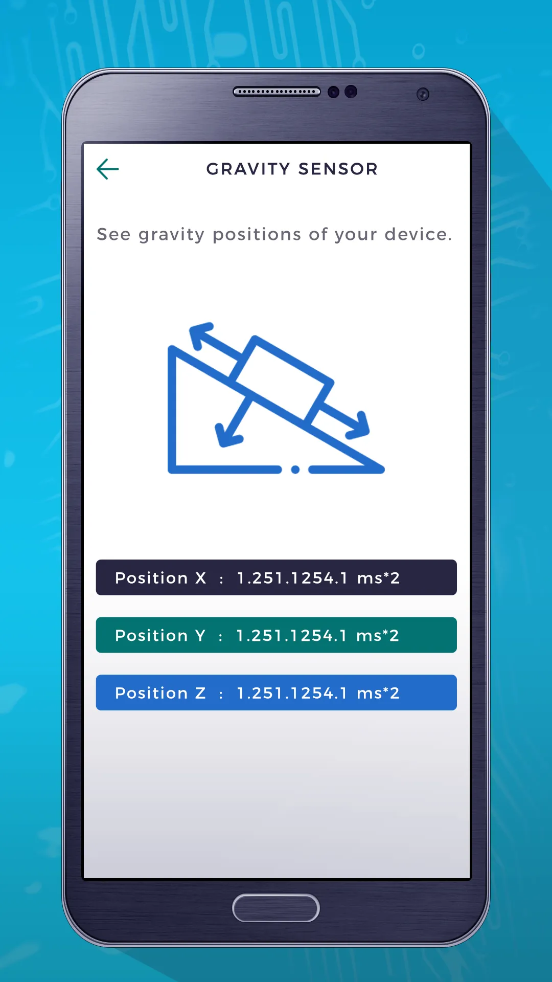 Sensor Test Toolbox | Indus Appstore | Screenshot