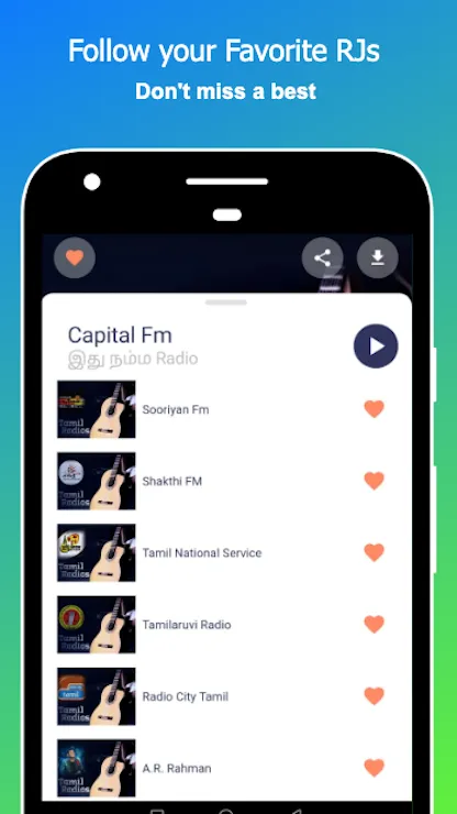 Tamil Radios | Live Streaming | Indus Appstore | Screenshot