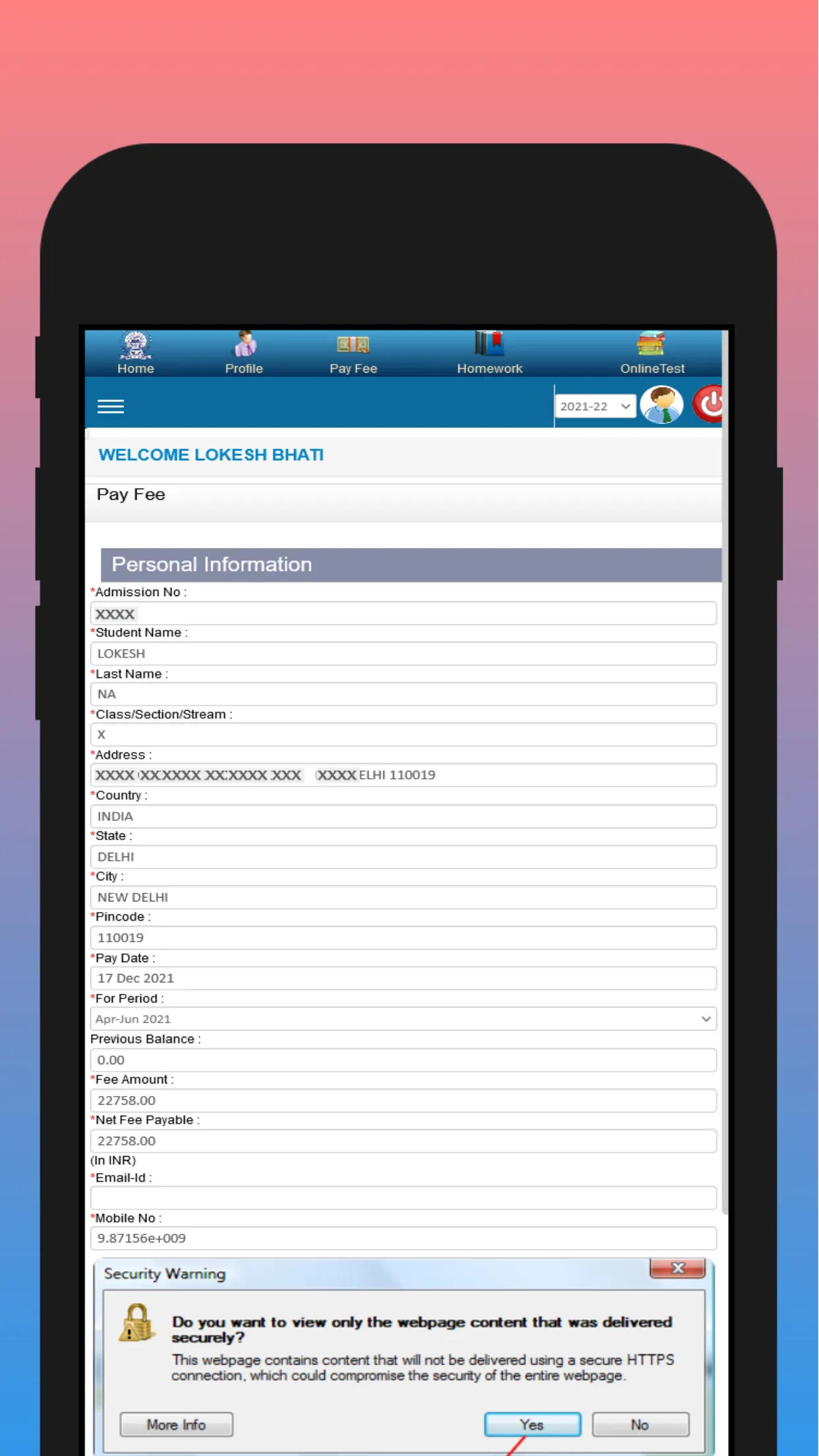 Kalka Public School Alaknanda | Indus Appstore | Screenshot