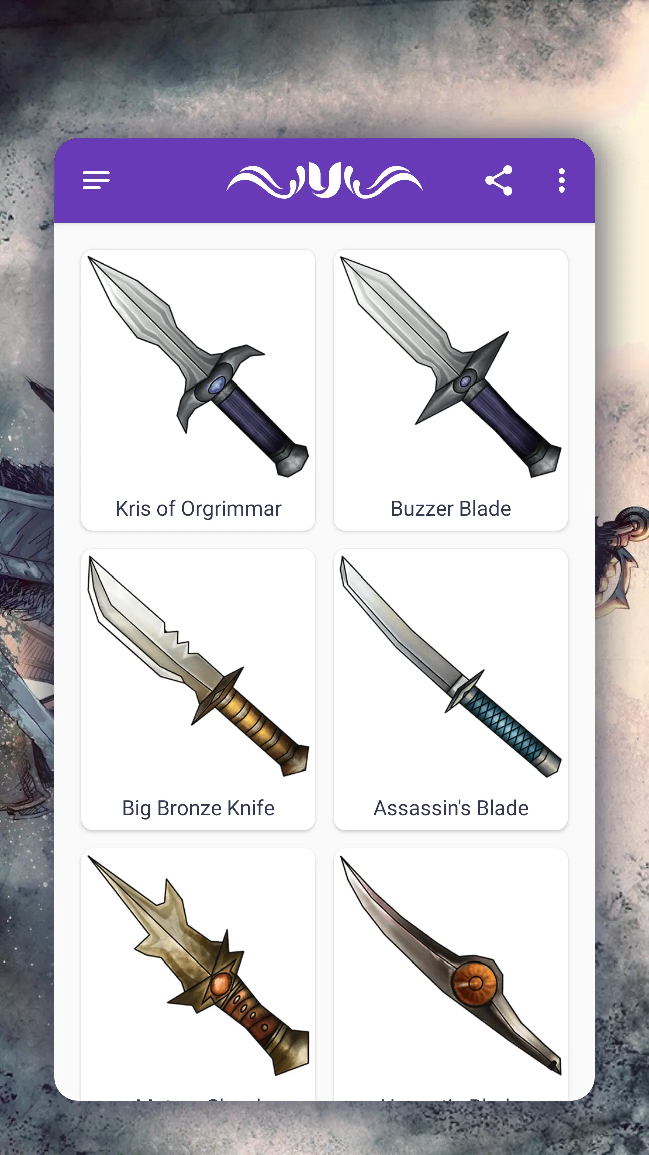 How to draw weapons. Daggers | Indus Appstore | Screenshot