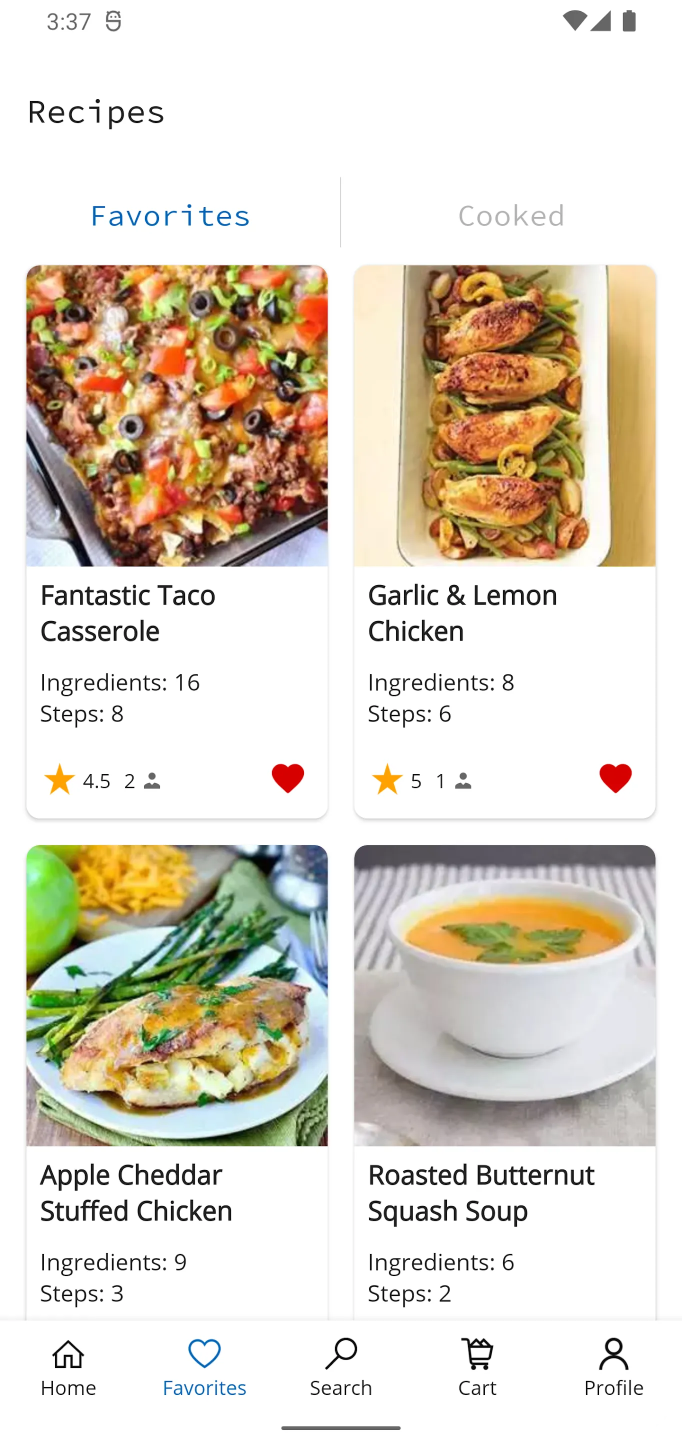 Cooking Recipes | Indus Appstore | Screenshot