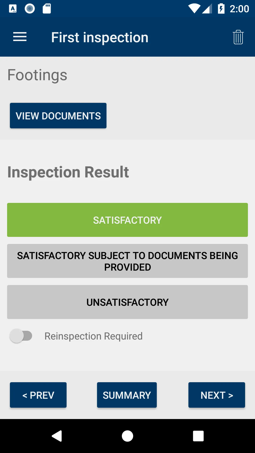 BCS Mobile Inspections | Indus Appstore | Screenshot