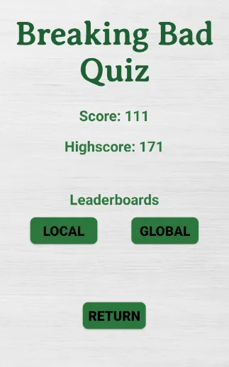 Breaking Bad Quiz | Indus Appstore | Screenshot