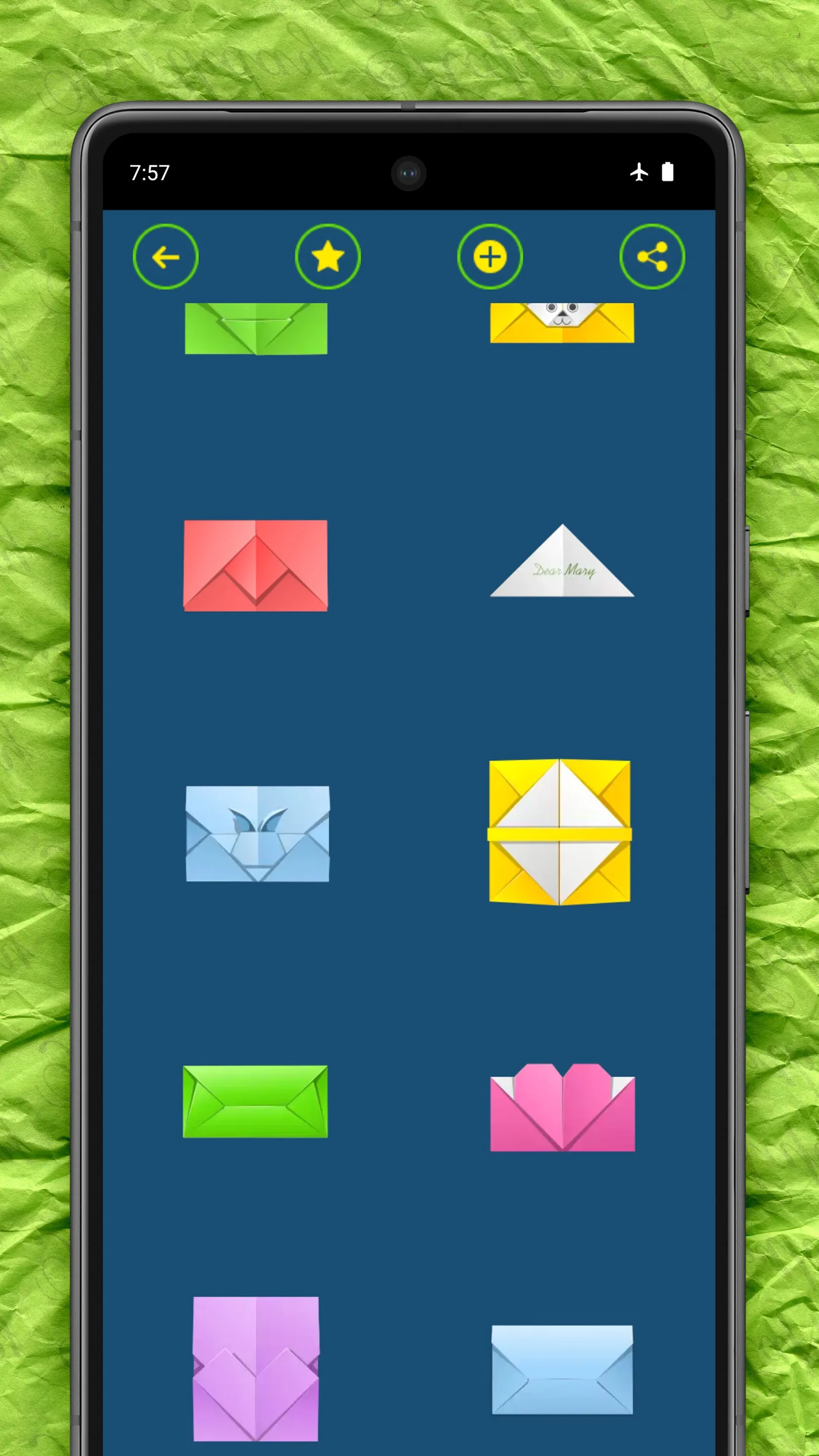 Origami Envelopes For Events | Indus Appstore | Screenshot