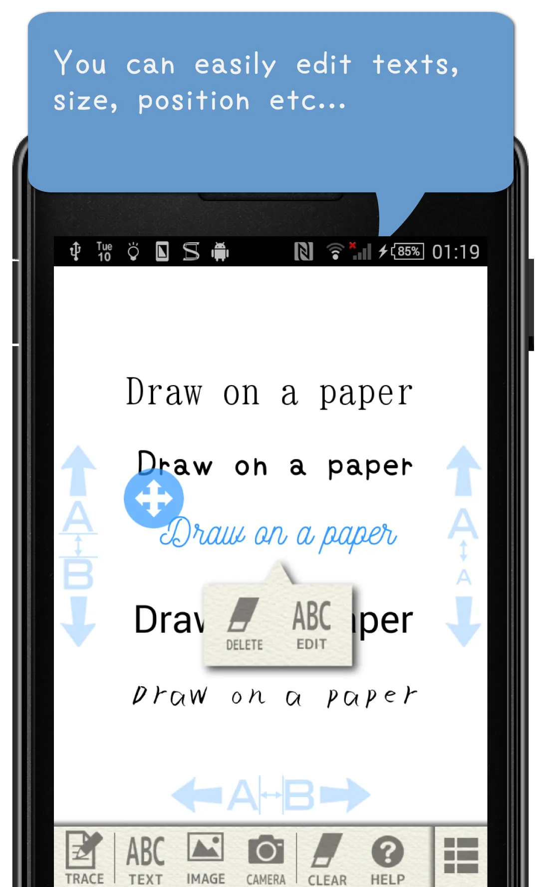 Draw on a paper | Indus Appstore | Screenshot