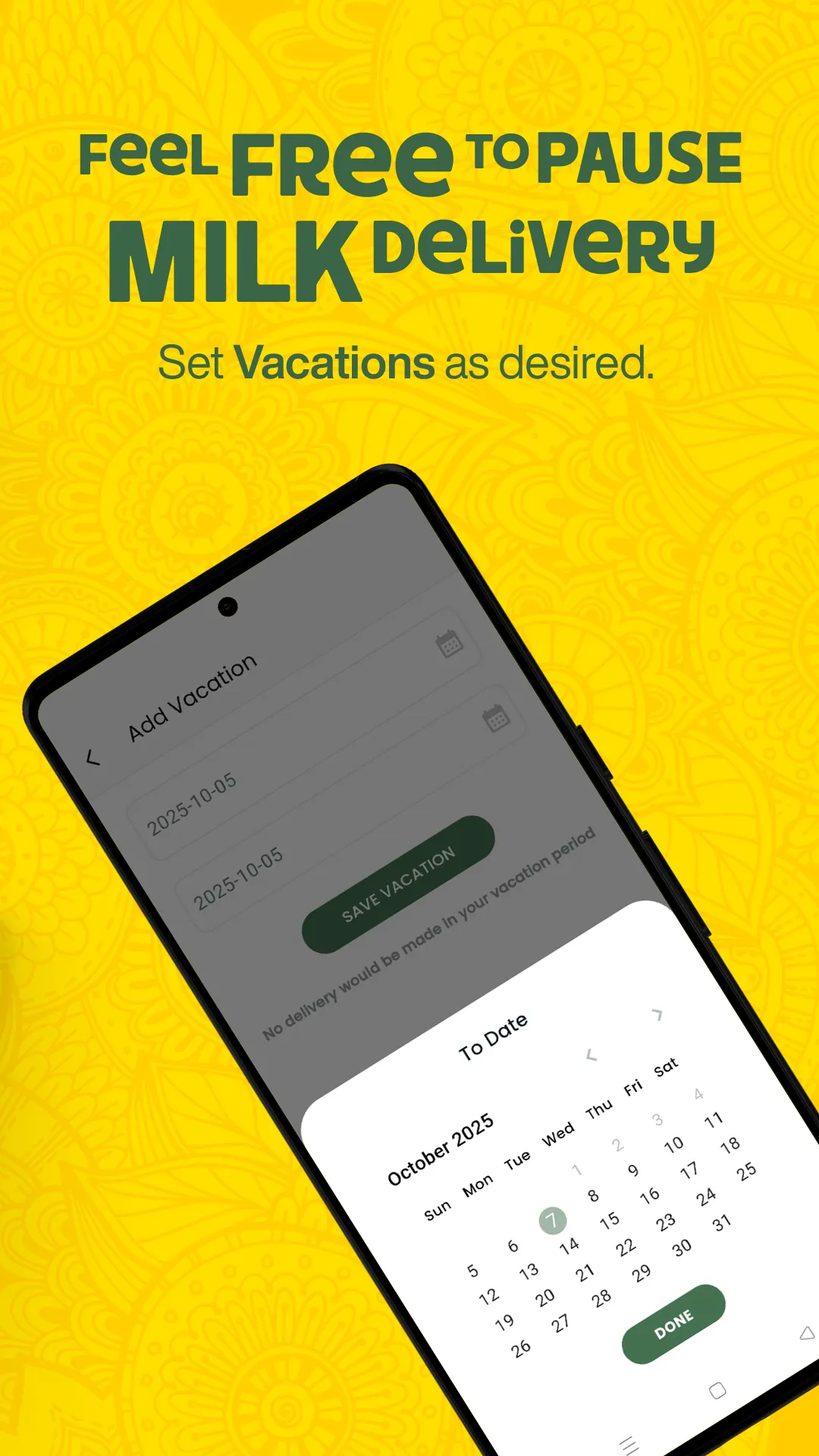 Deradun Milk | Indus Appstore | Screenshot