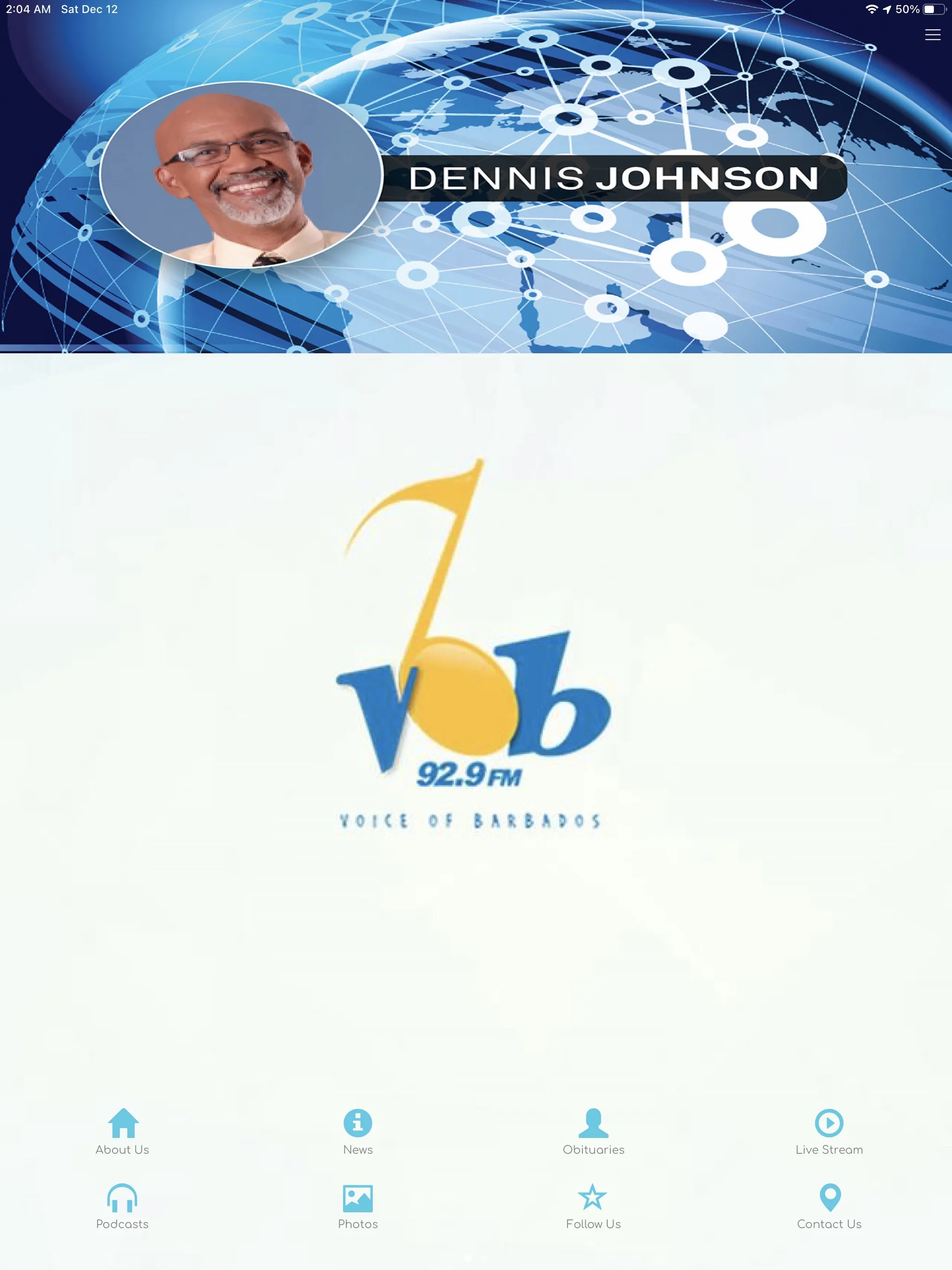 Voice of Barbados (VOB) | Indus Appstore | Screenshot