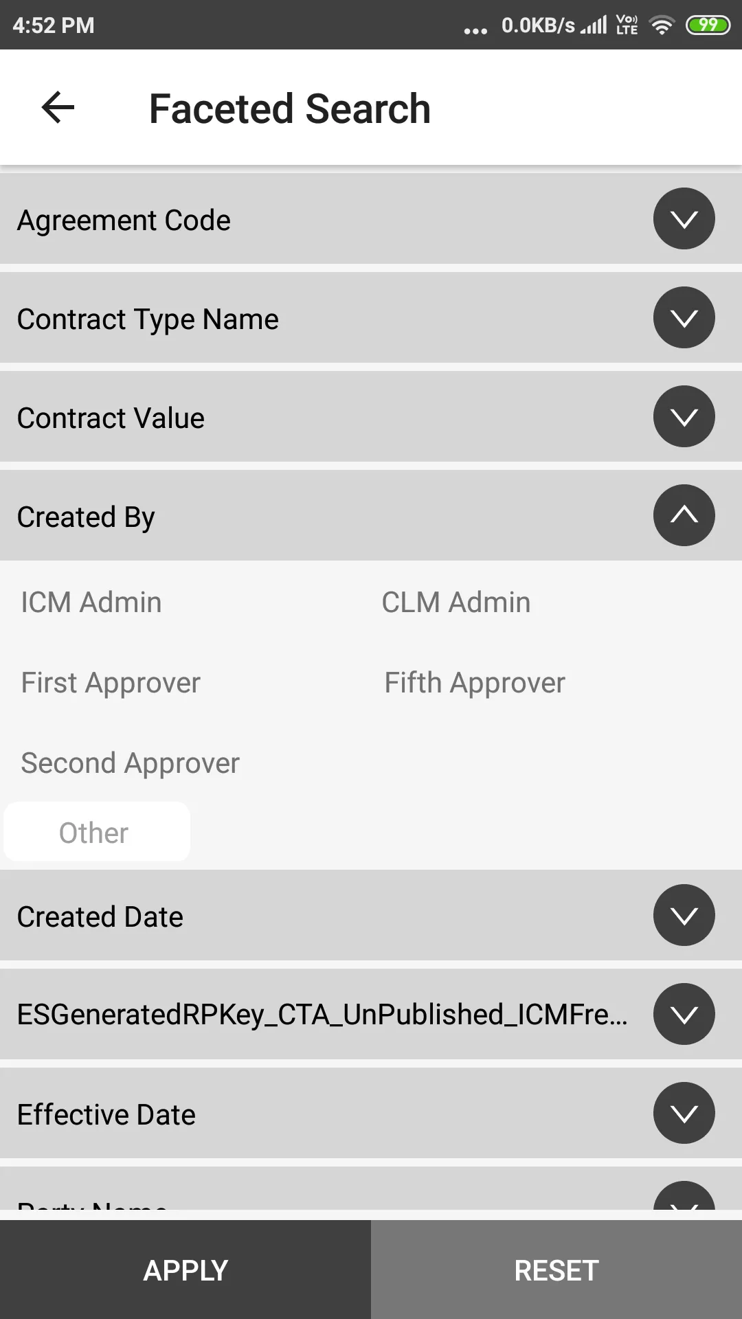 Icertis Contract Intelligence | Indus Appstore | Screenshot