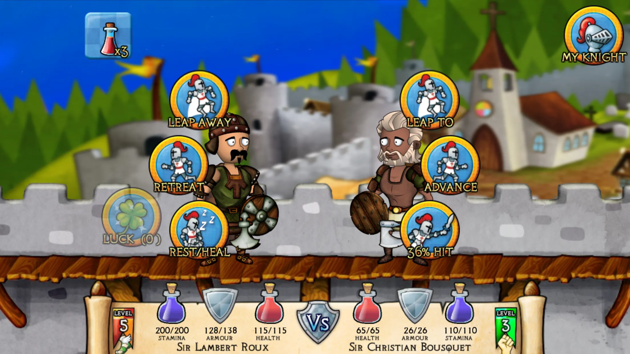 Swords and Sandals Medieval | Indus Appstore | Screenshot