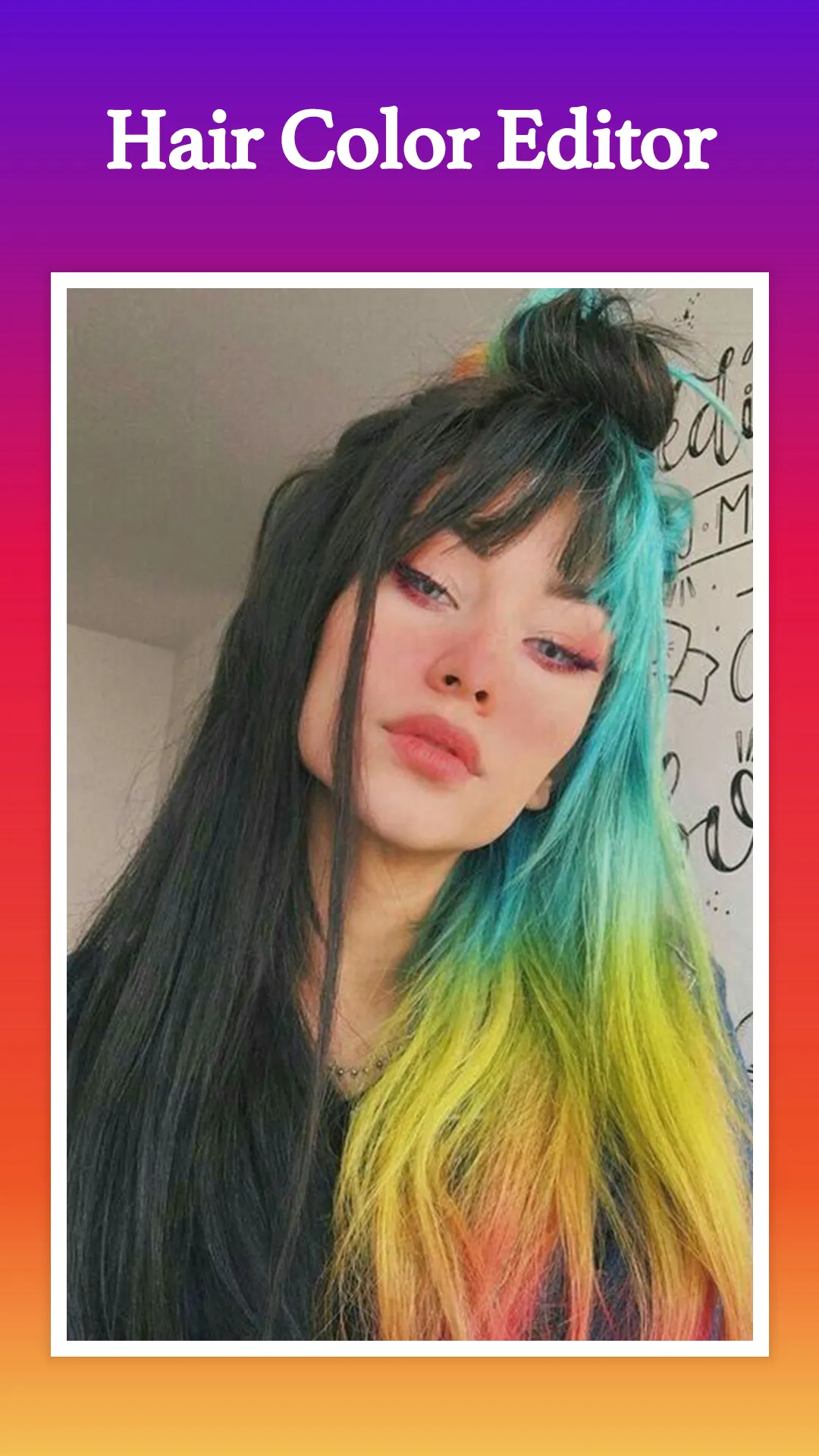 Hair color editor changer | Indus Appstore | Screenshot