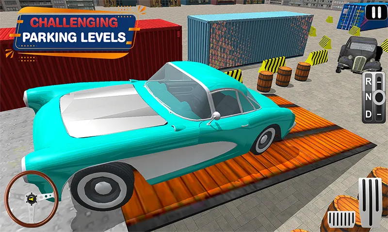 Classic Car Parking Game | Indus Appstore | Screenshot