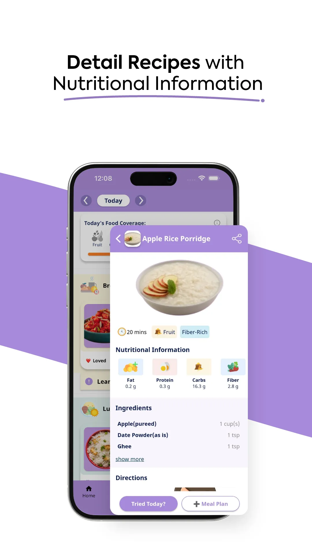 Happy Eaters: Weaning Recipes | Indus Appstore | Screenshot