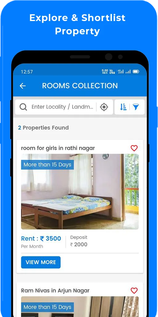 Roomyys: Rent Room, Flat, PG,  | Indus Appstore | Screenshot