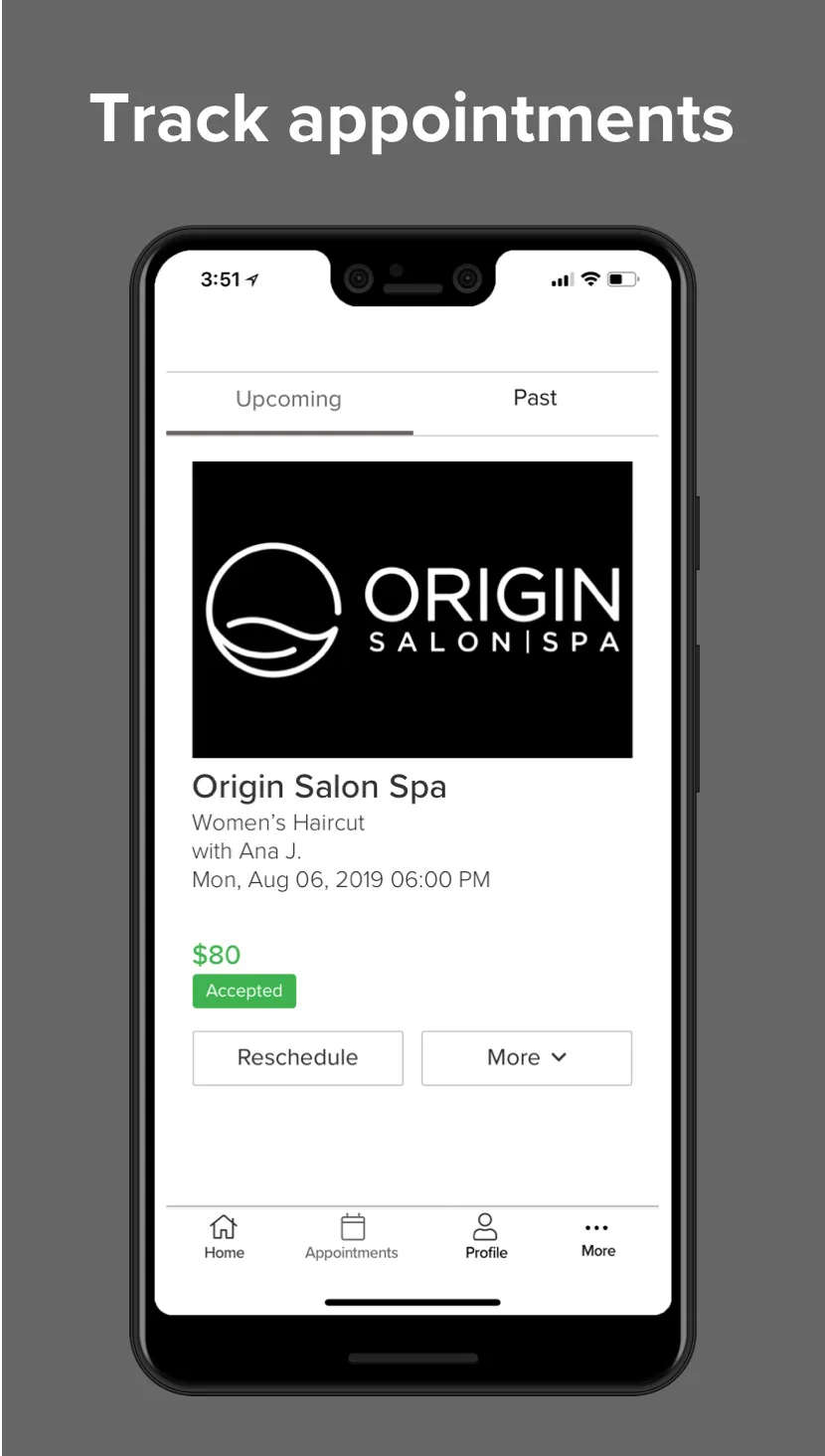 Origin Salon Spa | Indus Appstore | Screenshot