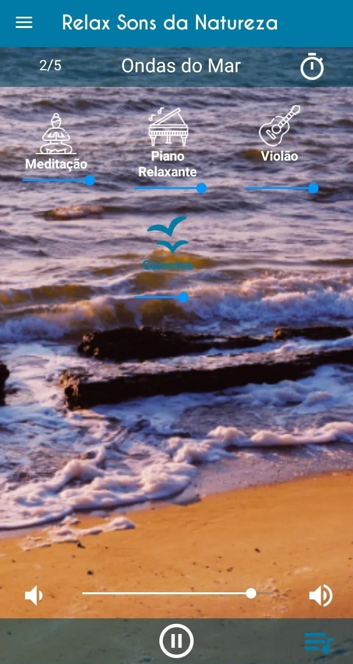 Sons da  Natureza Para Relaxar | Indus Appstore | Screenshot