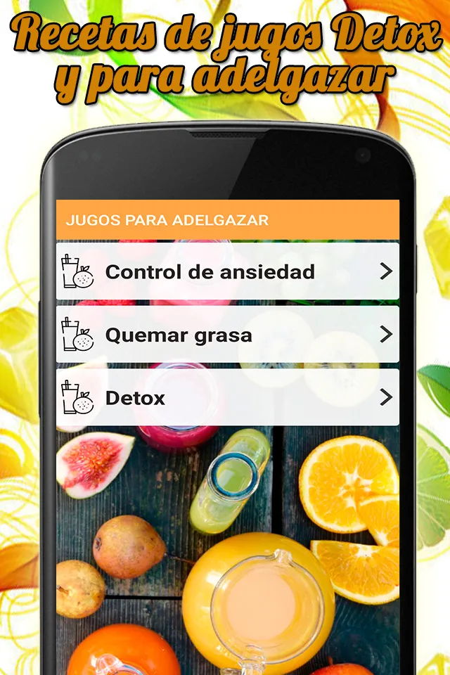 Jugos naturales y medicinales | Indus Appstore | Screenshot