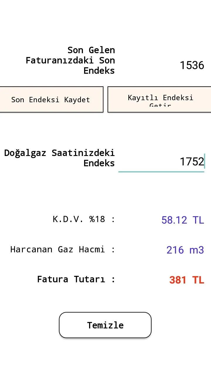 Doğalgaz Elektrik Fatura | Indus Appstore | Screenshot