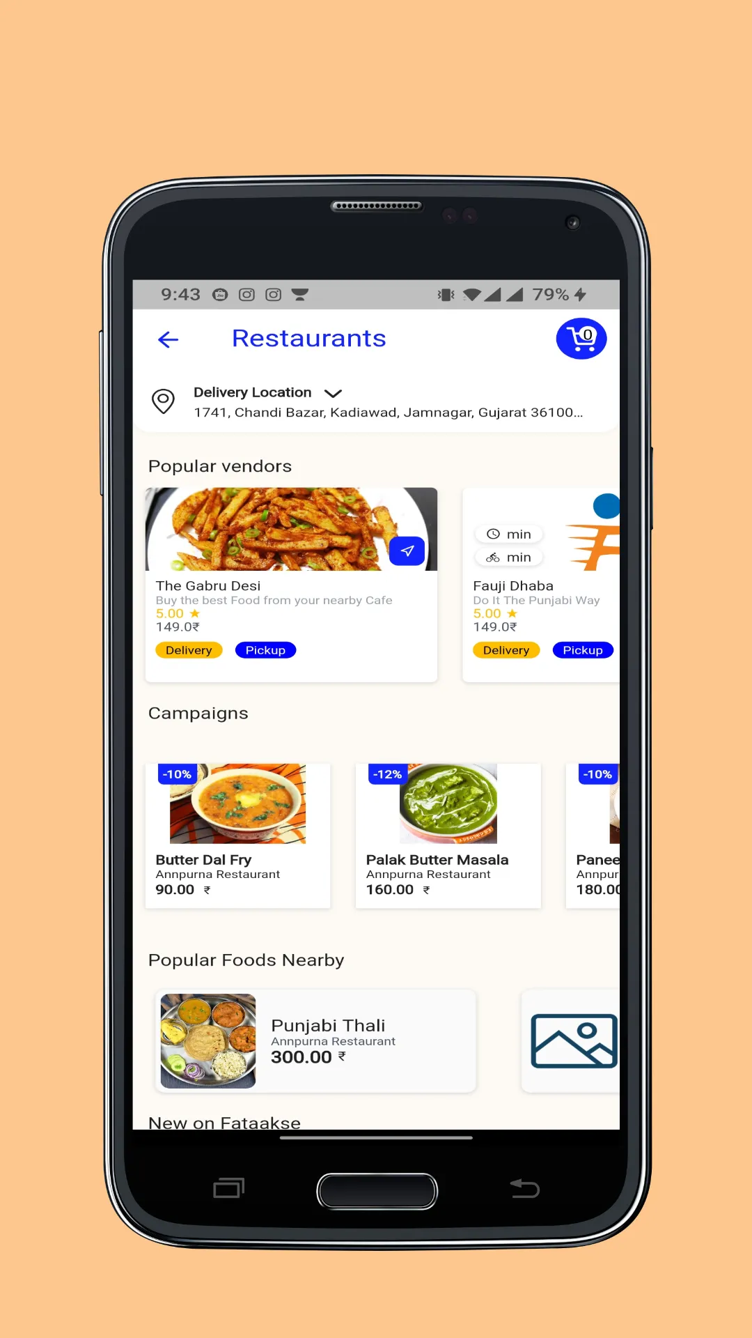 Fatakse - Online Food Jamnagar | Indus Appstore | Screenshot