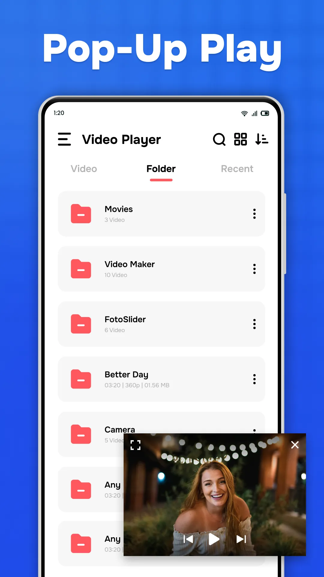 HD Video Player | Indus Appstore | Screenshot