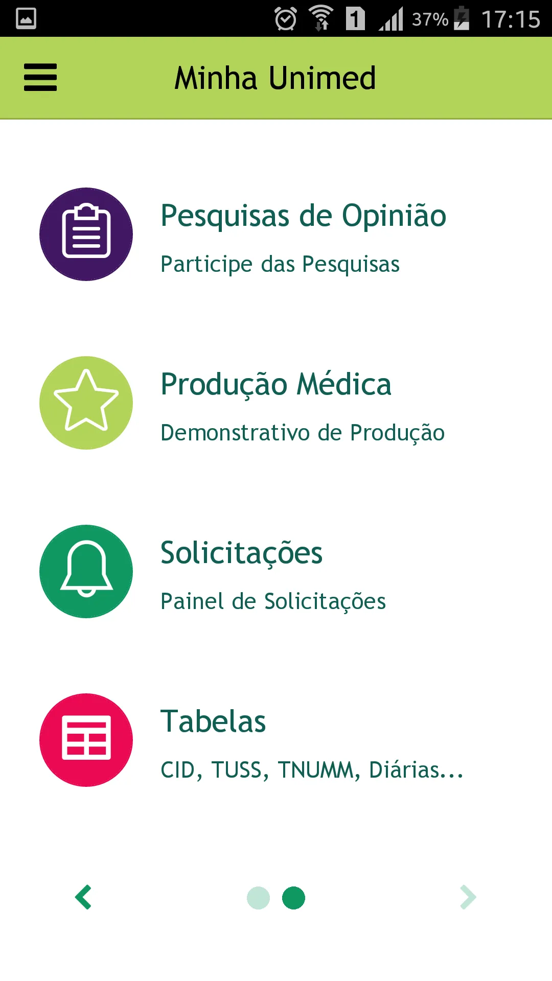 Unimed Gerais de Minas | Indus Appstore | Screenshot