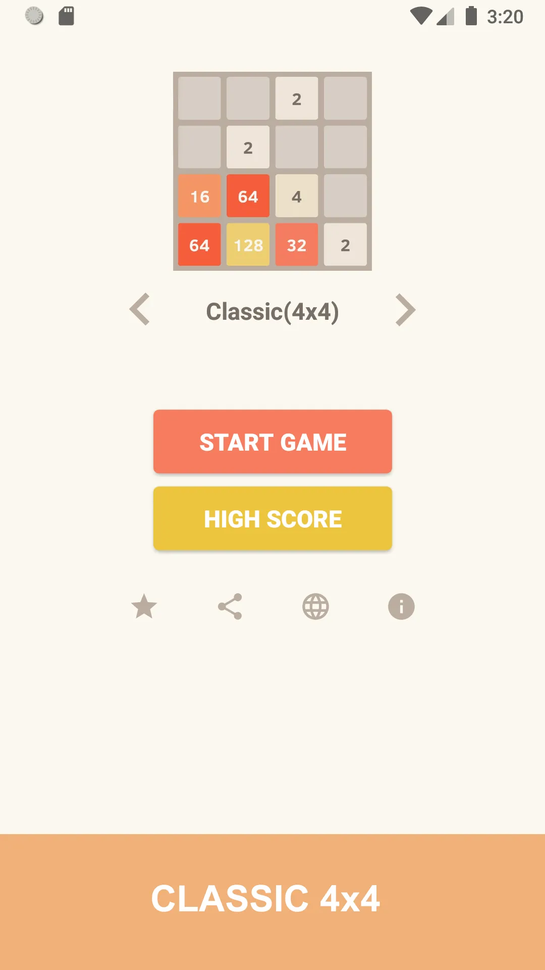 2048 Number Puzzle Game | Indus Appstore | Screenshot