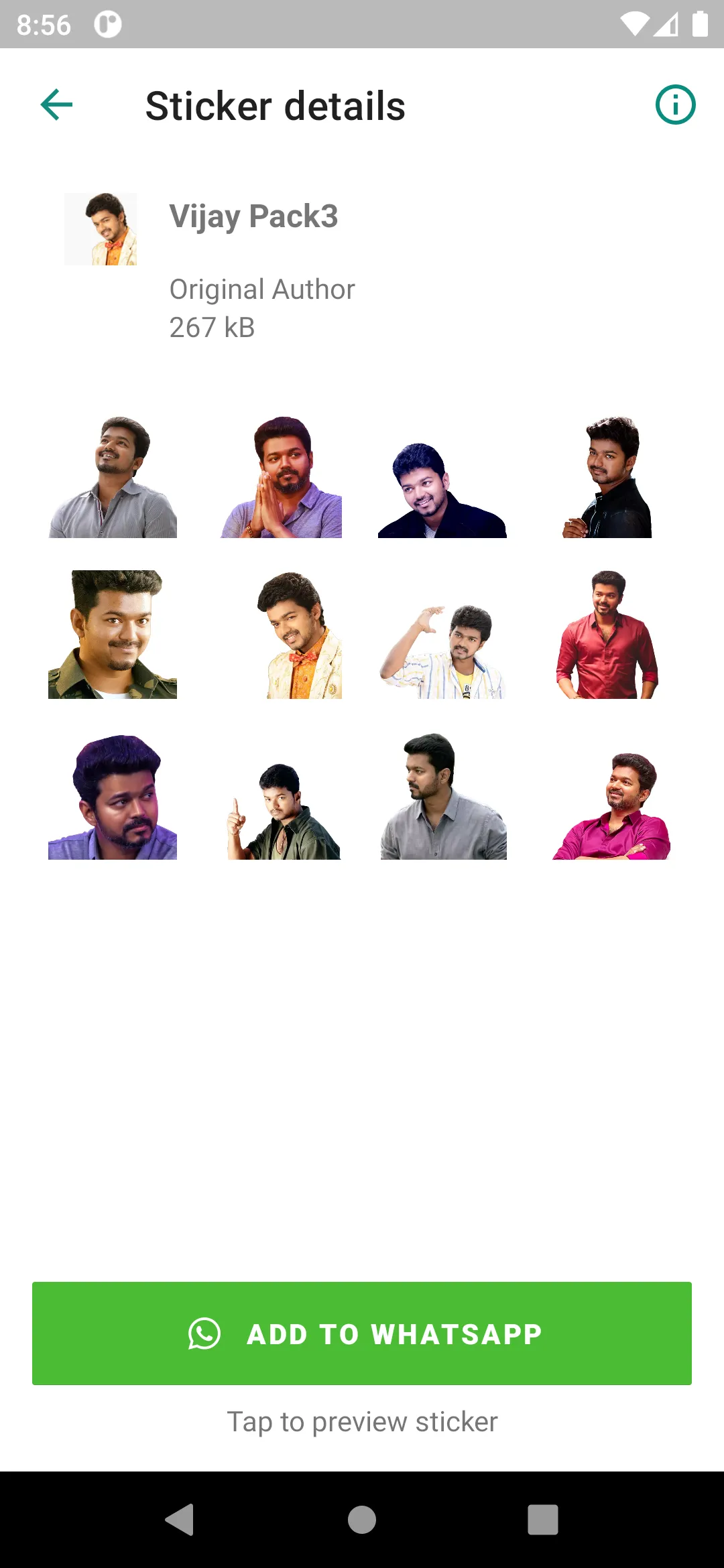 Thalapathy Vijay Stickers | Indus Appstore | Screenshot