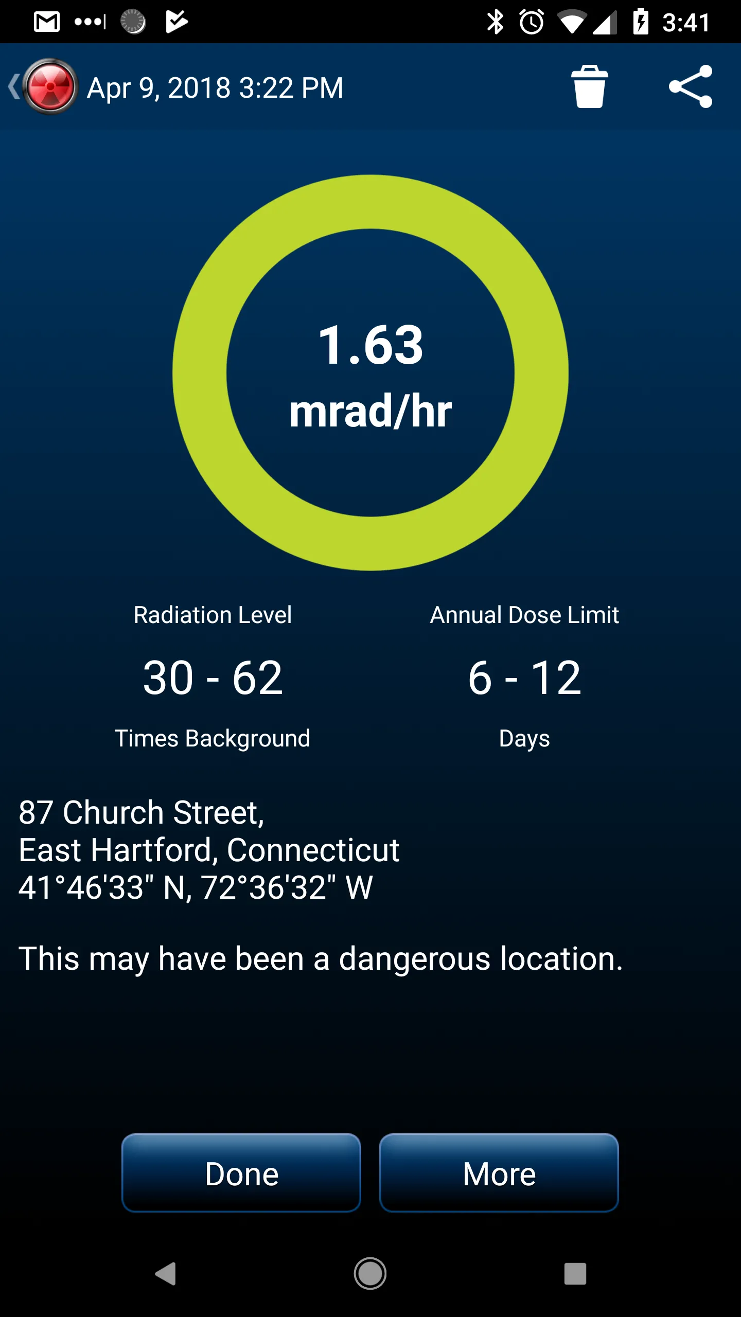 GammaPix Lite-Gamma Rad Detect | Indus Appstore | Screenshot