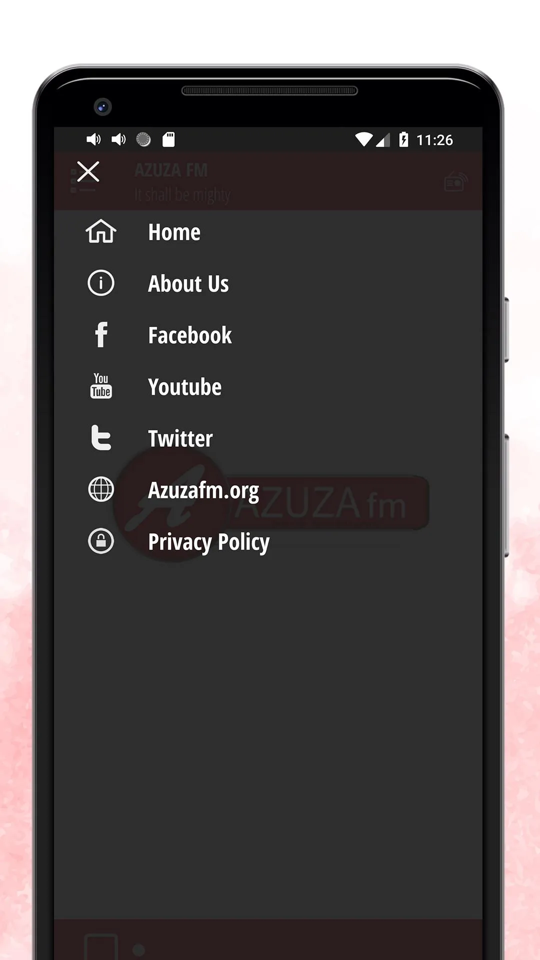 AZUZA FM | Indus Appstore | Screenshot