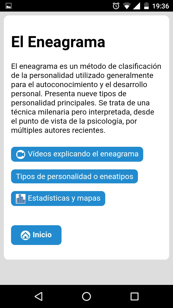 Test de eneagrama | Indus Appstore | Screenshot