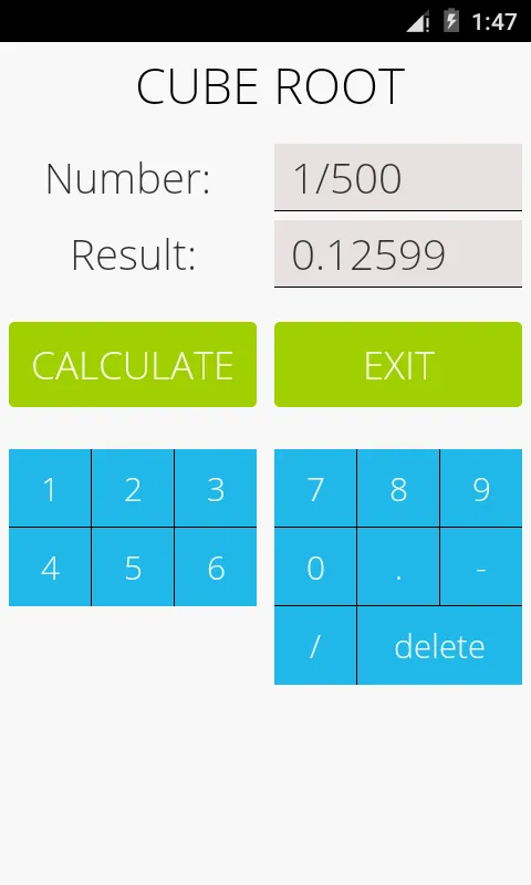 Cube Root Calculator | Indus Appstore | Screenshot