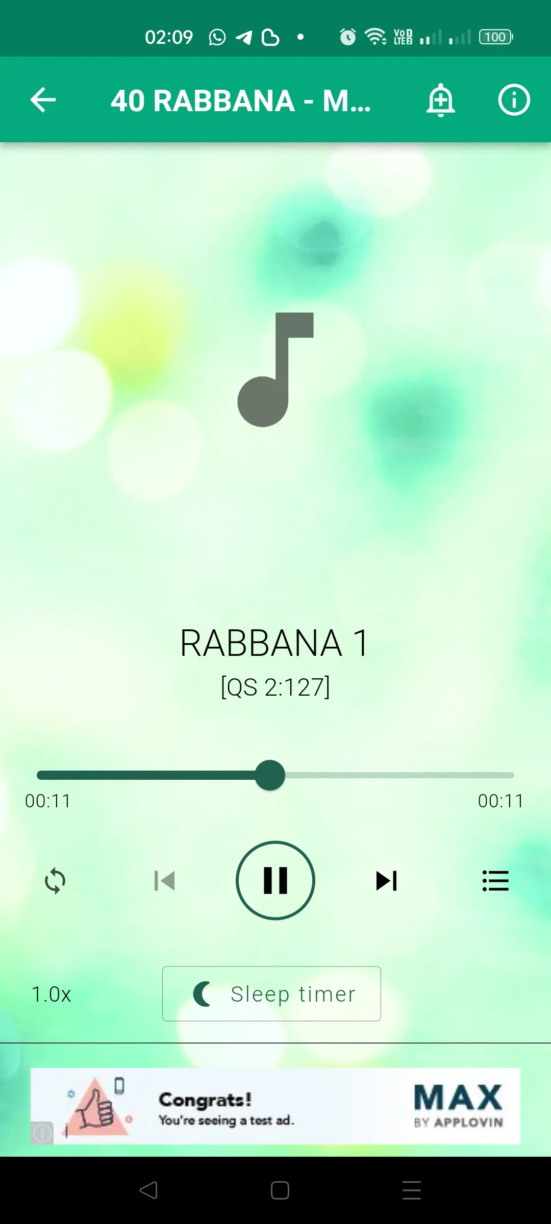 Do'a 40 RABBANA | Indus Appstore | Screenshot