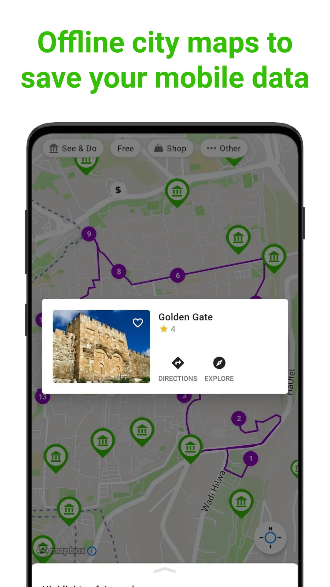 Jerusalem SmartGuide | Indus Appstore | Screenshot