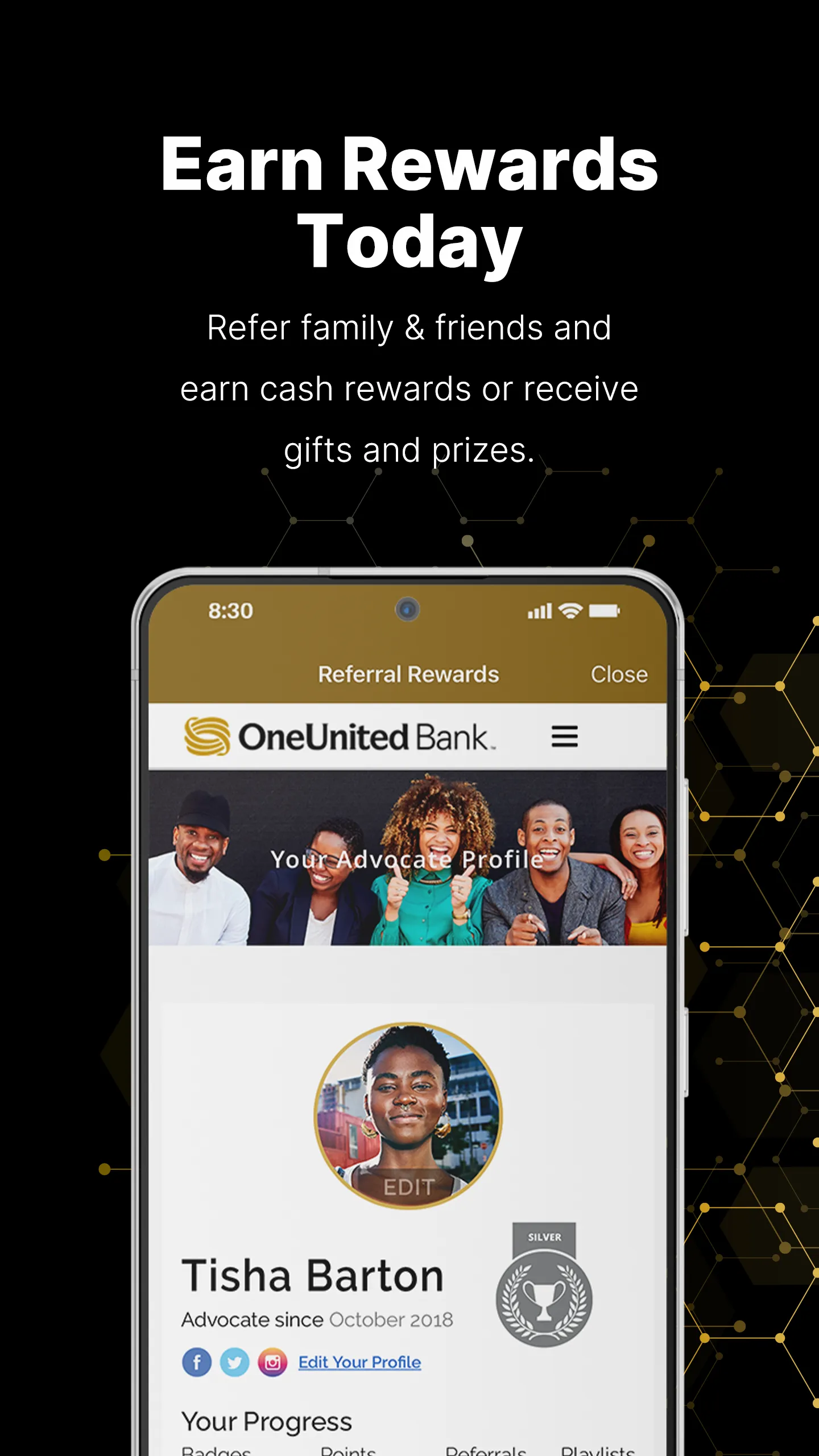 OneUnited Bank Mobile Banking | Indus Appstore | Screenshot