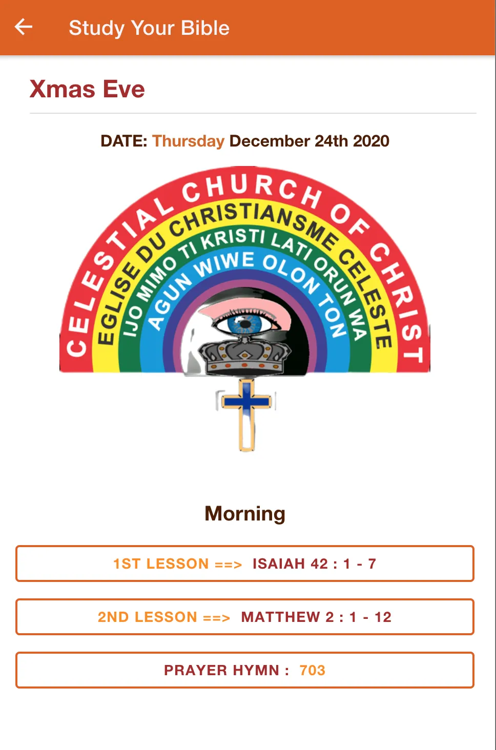 CCC BIBLE LESSON - LITE | Indus Appstore | Screenshot