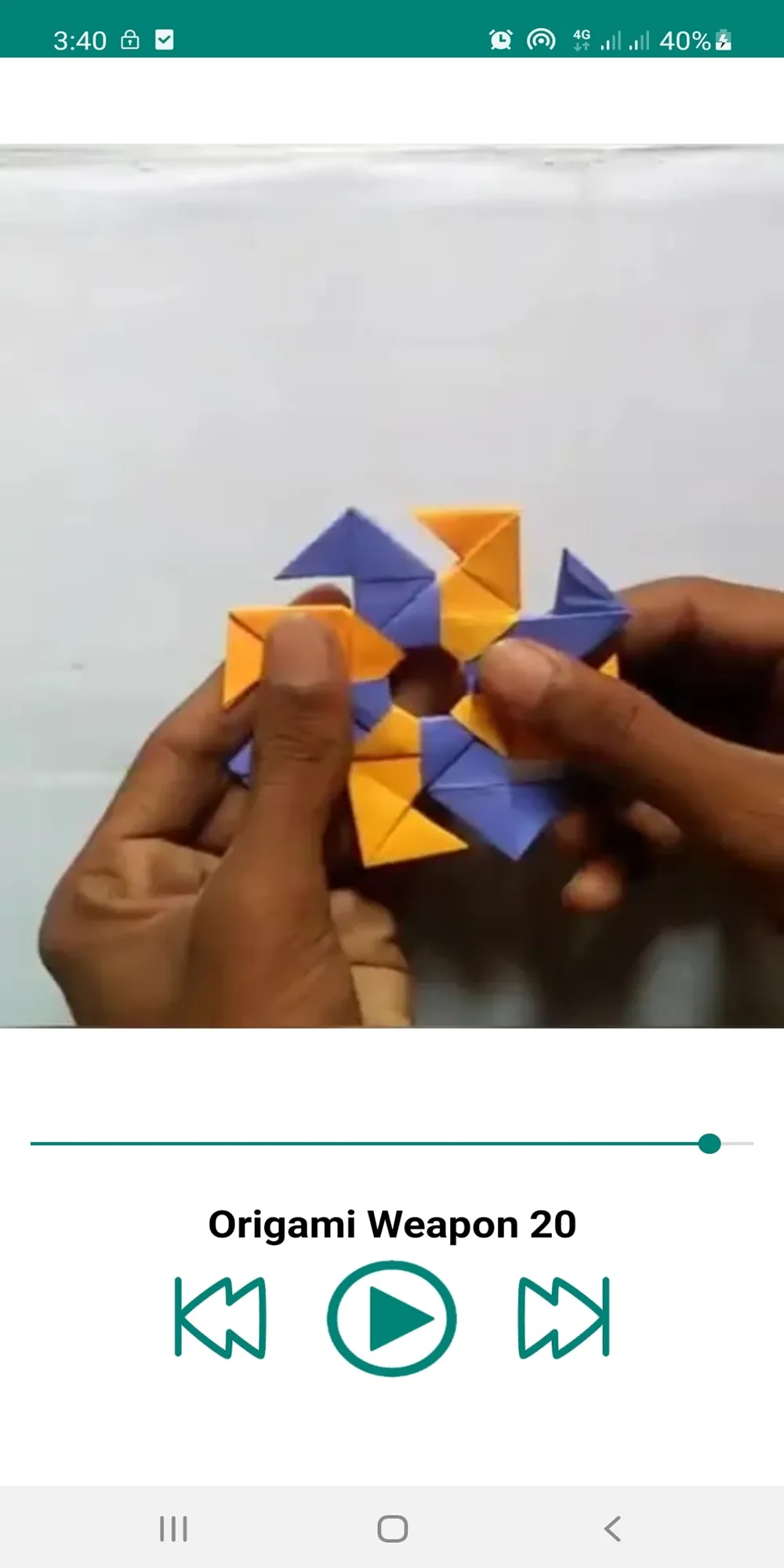 Weapons Paper Origami Easy | Indus Appstore | Screenshot