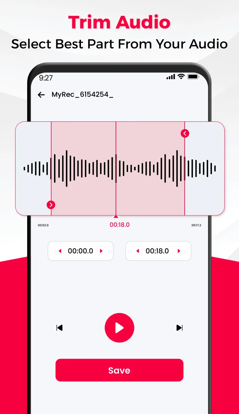 Voice Memo - Recorder & Notes | Indus Appstore | Screenshot