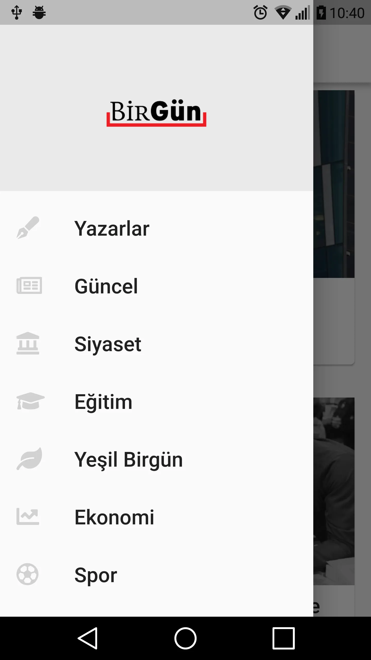 BirGün Gazete | Indus Appstore | Screenshot