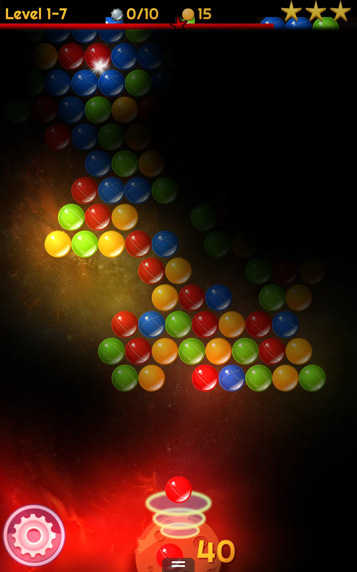 Space Bubble Shooter | Indus Appstore | Screenshot