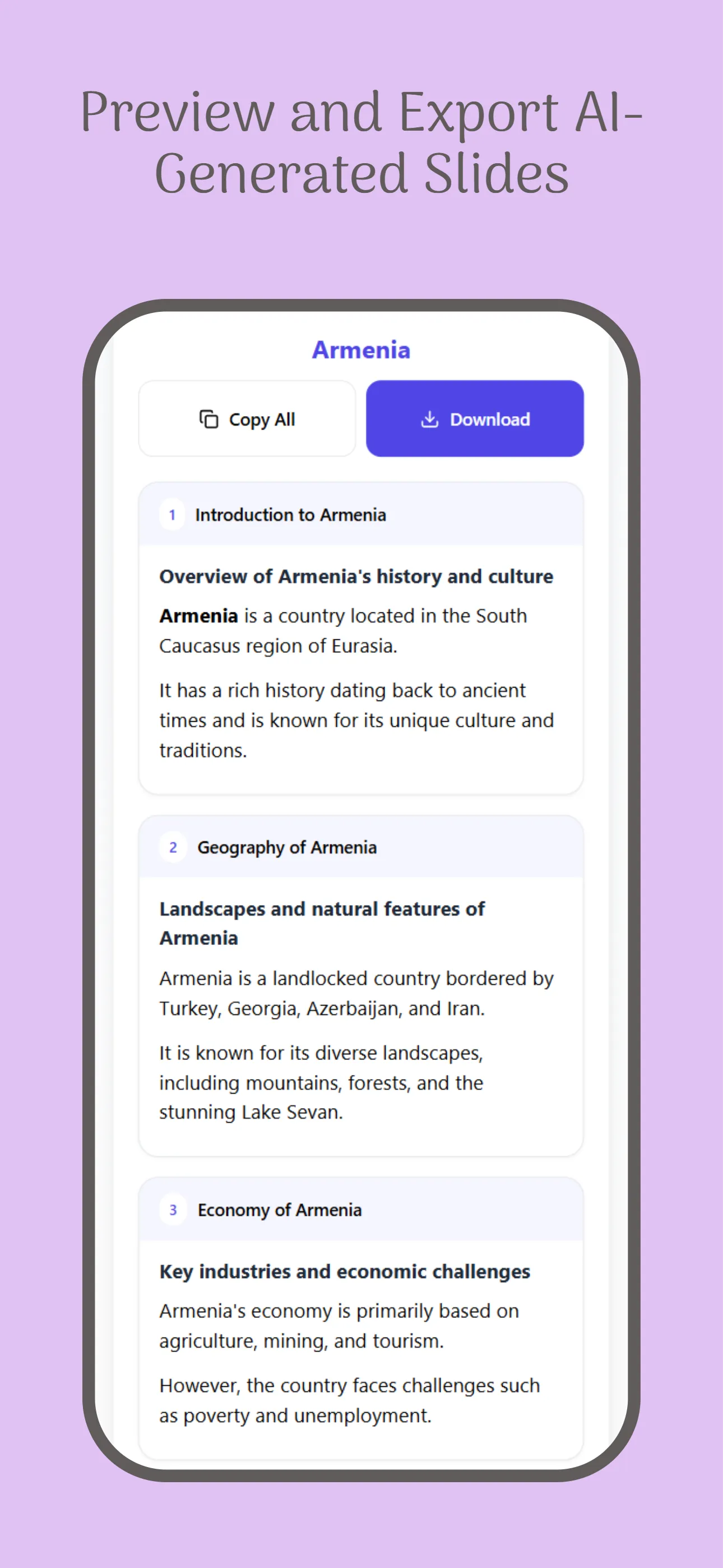Gamma PPT AI | Indus Appstore | Screenshot