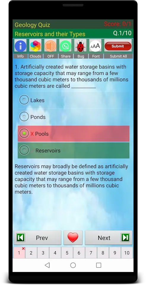 Geology Quiz | Indus Appstore | Screenshot