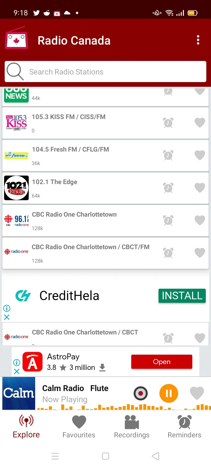 Radio Canada : Online FM app | Indus Appstore | Screenshot