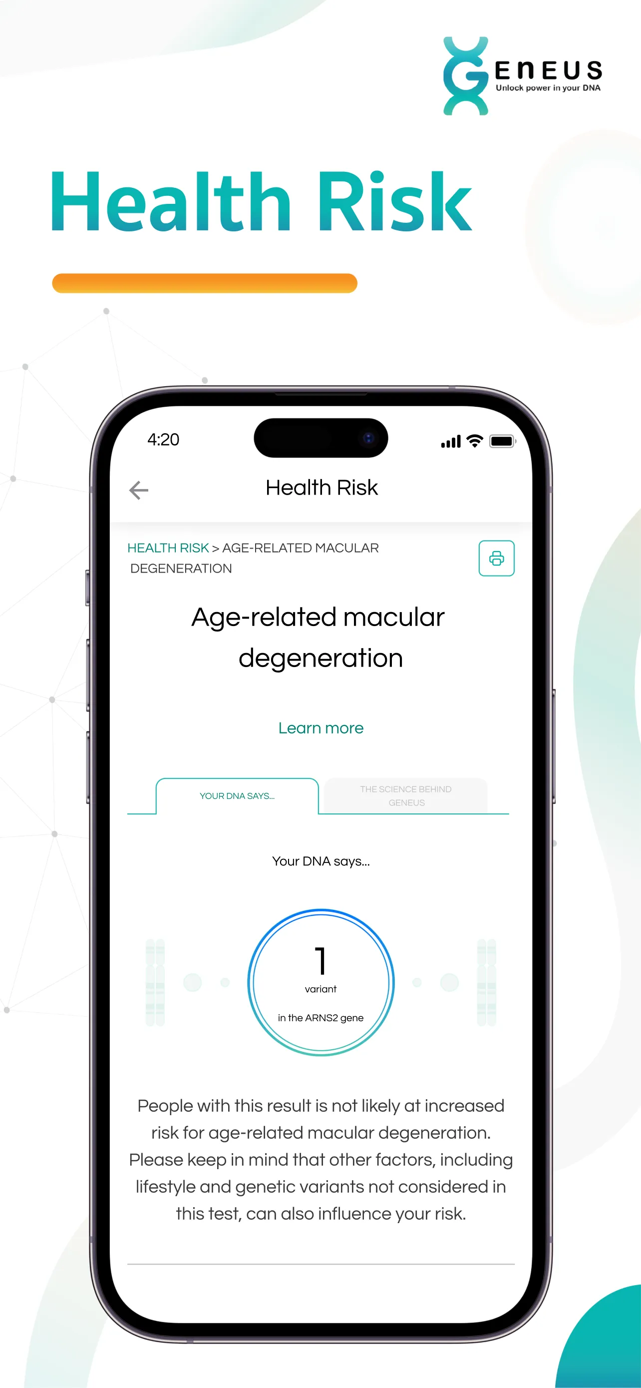 Geneus DNA | Indus Appstore | Screenshot