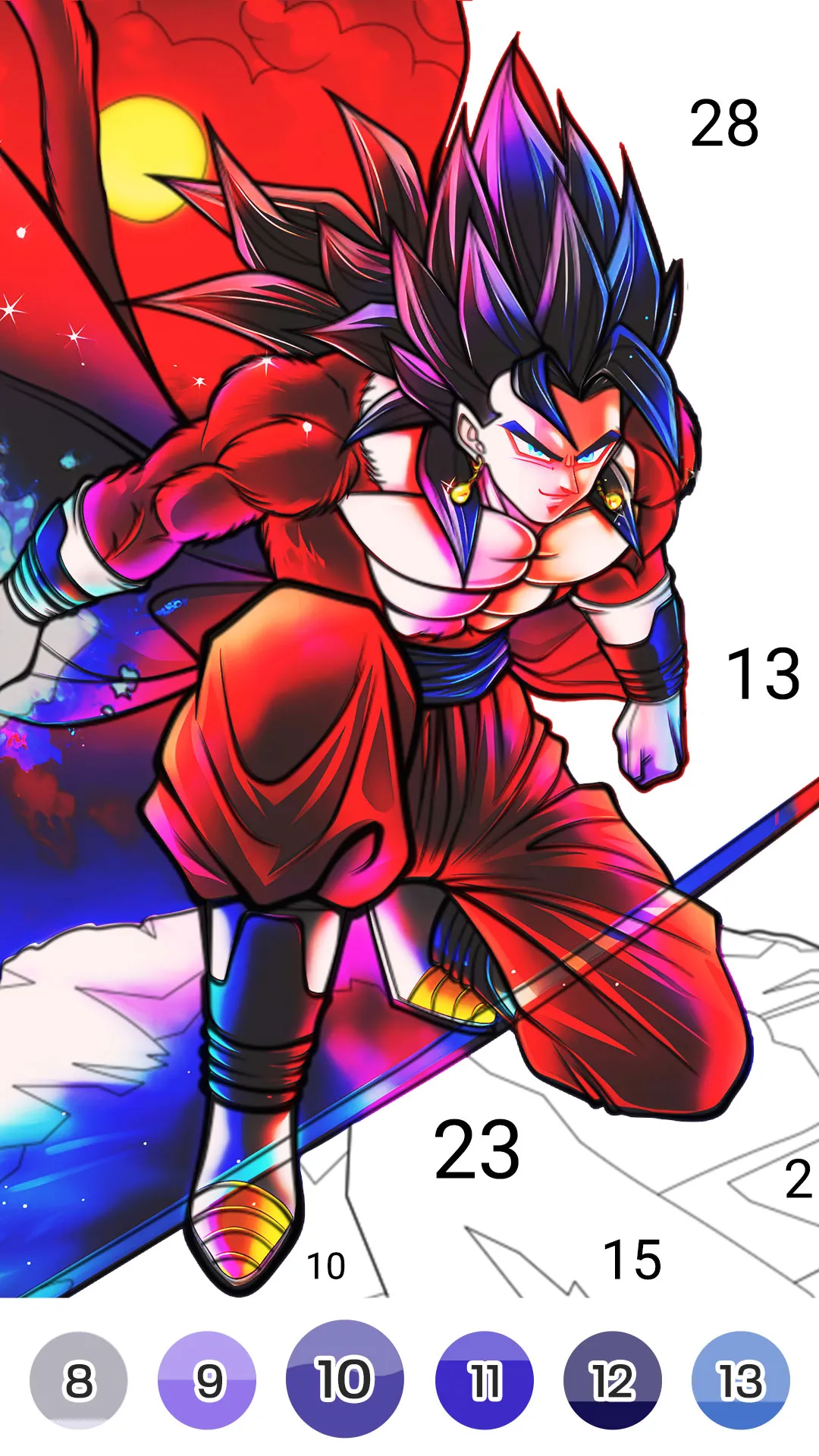 Color Fan - Color By Number | Indus Appstore | Screenshot